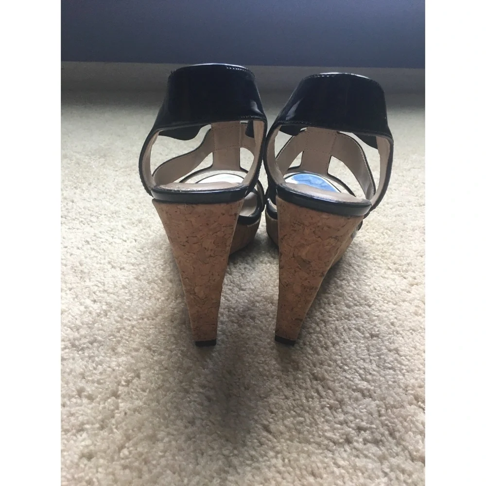 Adrienne Vittadini Cork Wedges